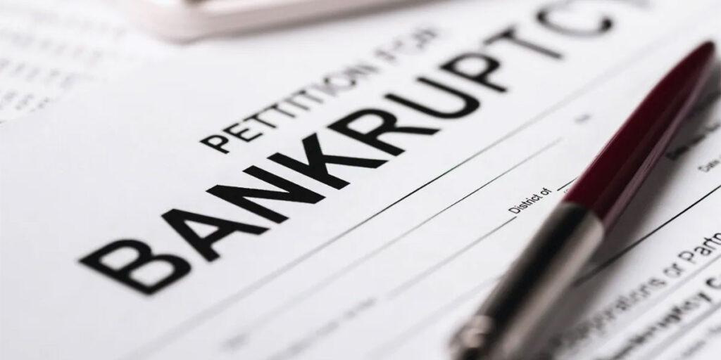 Petition for bankruptcy